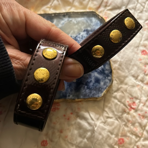 Louis Vuitton Bracelets. Can be worn separate or snapped together. Sm-Med Size. - Picture 3 of 13